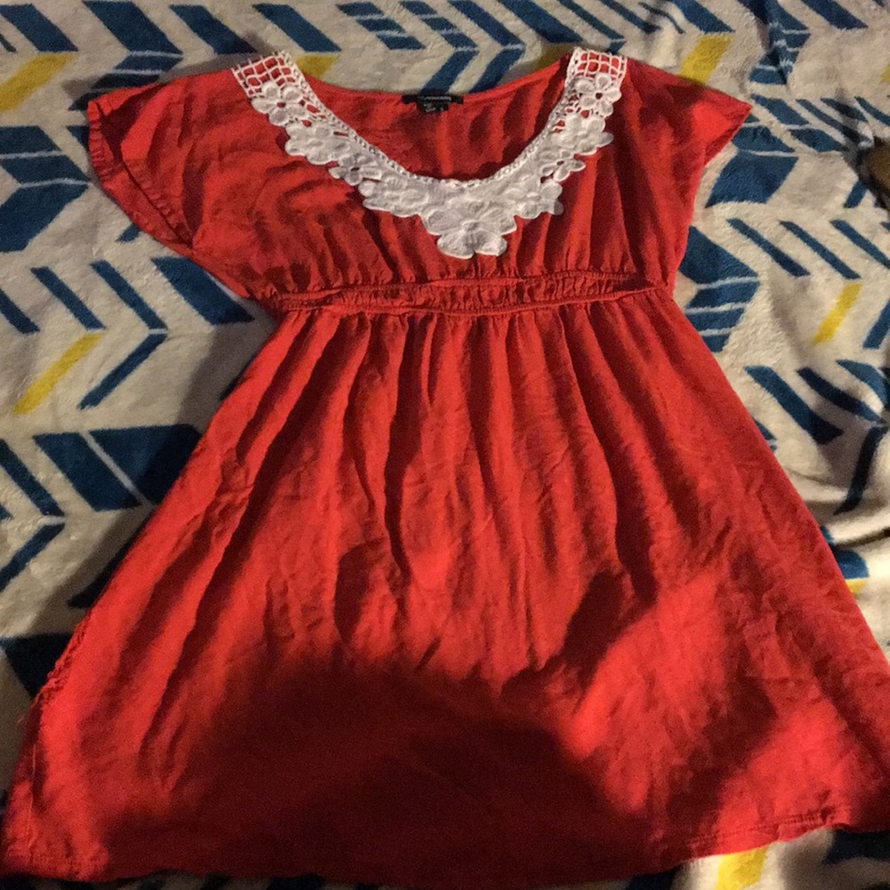 Dress with lace(sun dress)